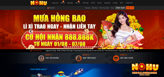 nohu login